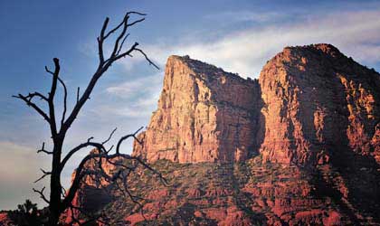 Red rock views of Sedona