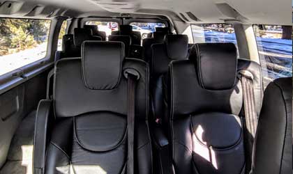 tour van interior