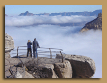 Overlooking the Grand Canyon